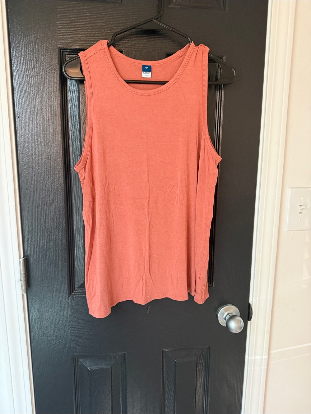 Coral-Orange Women's Sleeveless Tank
